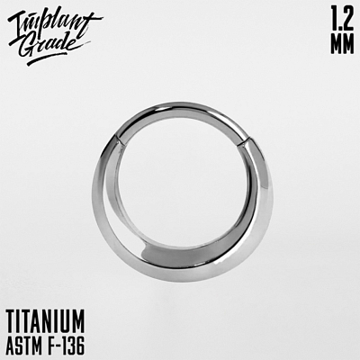 Кольцо-кликер Tribe 1.2 мм (16 G)